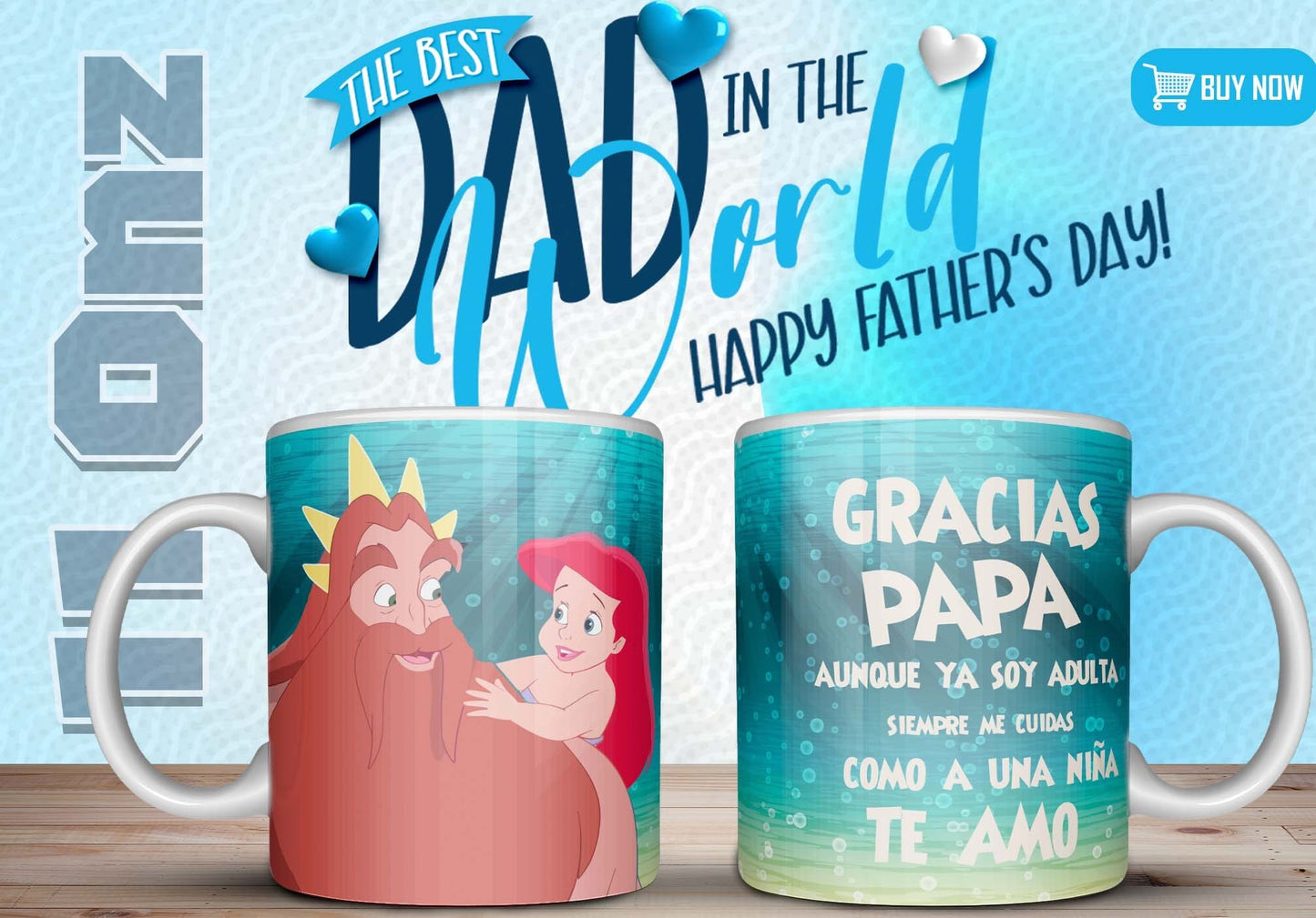 TRANSFER SUBLIMACION PARA TAZA 11OZ MM150 PAPA