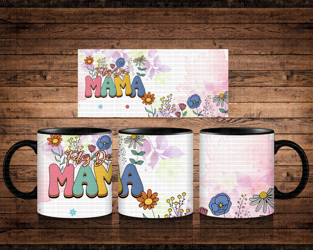 TRANSFER SUBLIMACION PARA TAZA 11OZ MAMA 2025 J35