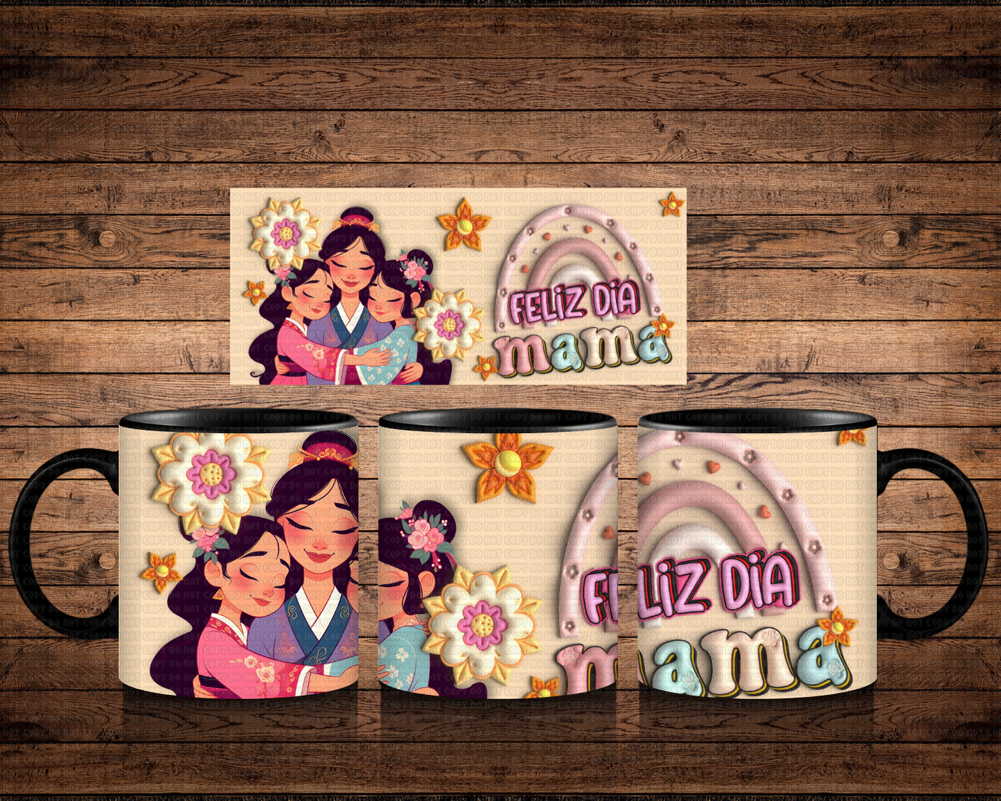 TRANSFER SUBLIMACION PARA TAZA 11OZ J31 MAMA 2025