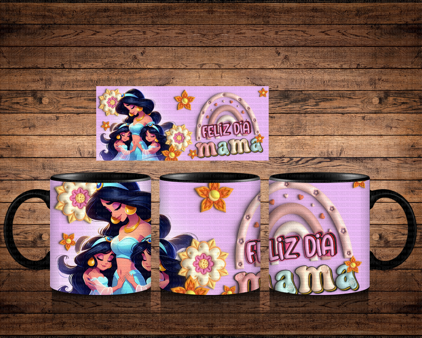 TRANSFER SUBLIMACION PARA TAZA 11OZ J32 MAMA 2025