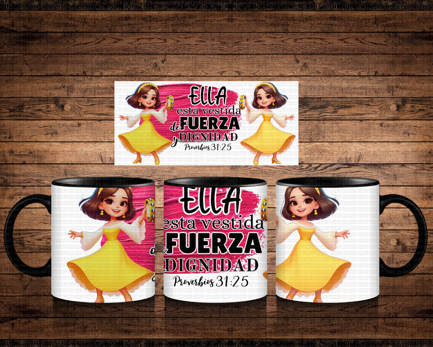 TRANSFER SUBLIMACION PARA TAZA 11OZ J12 RELIGIOSA