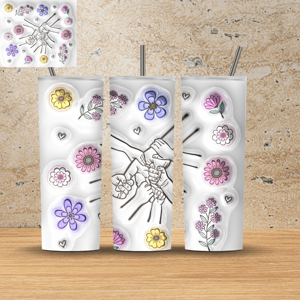 SUBLIMACION PARA VASO 20 OZ MAMA 2025 J28