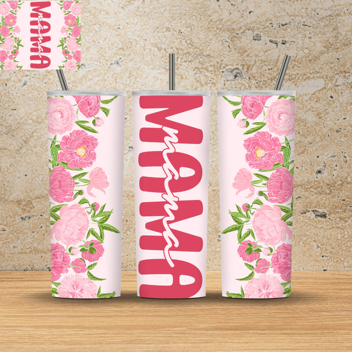 SUBLIMACION PARA VASO 20 OZ MAMA 2025 J34