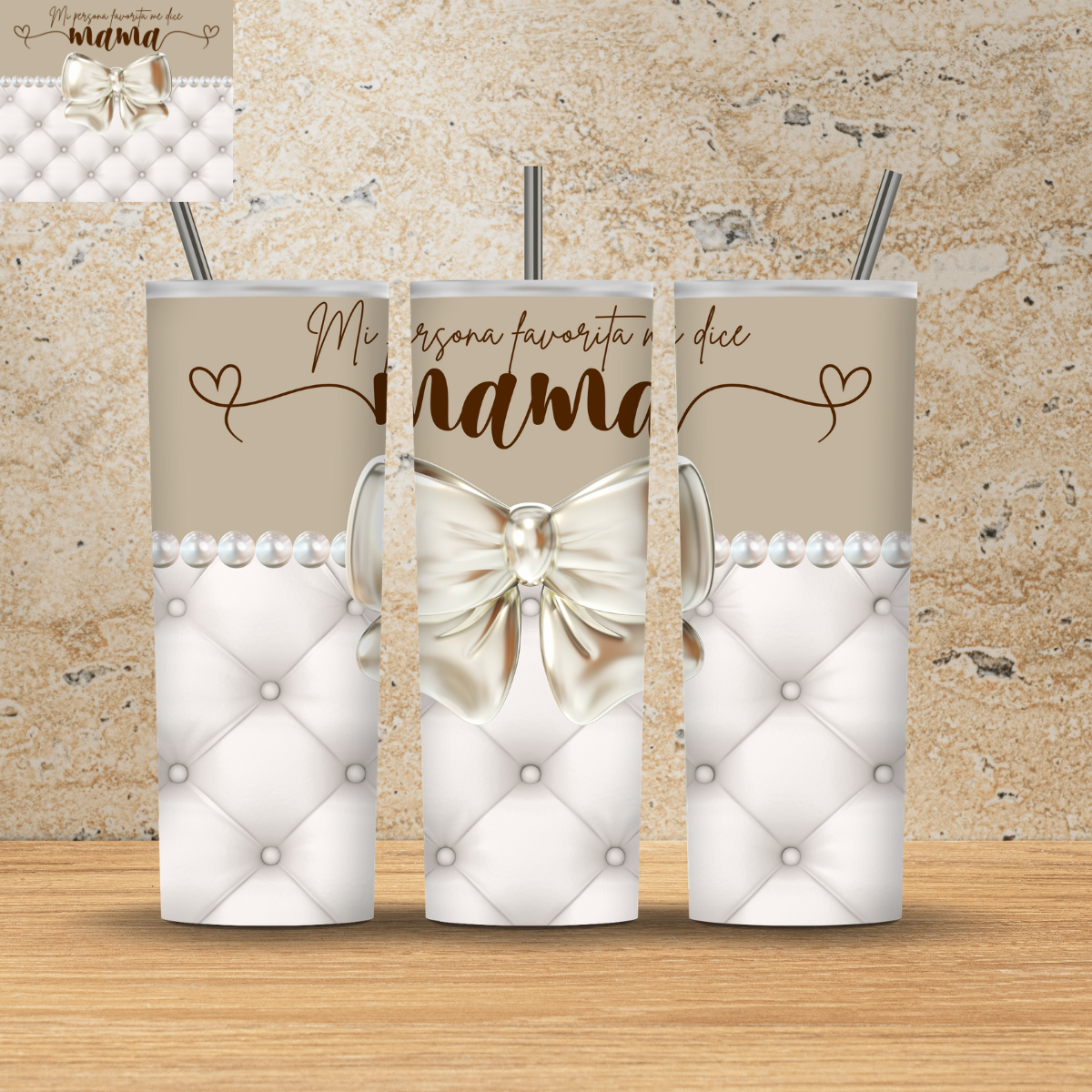 SUBLIMACION PARA VASO 20 OZ MAMA 2025 J37