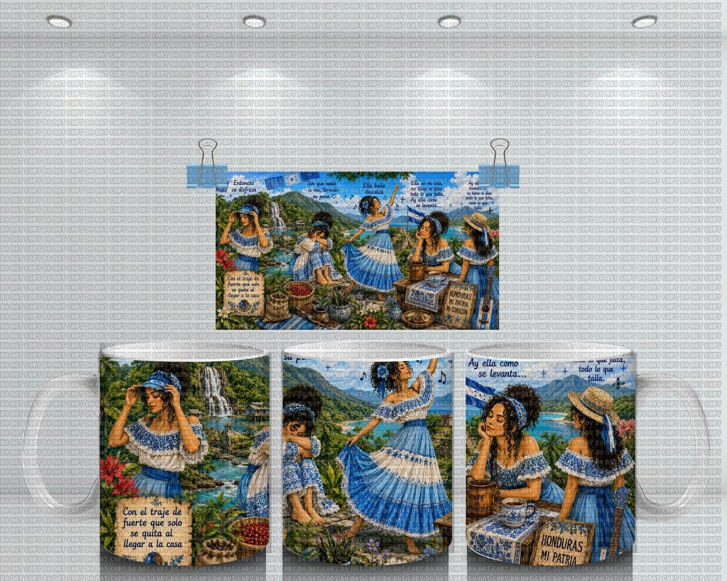 TAZA 11 OZ KANY CANCION PLB2018 HONDURAS