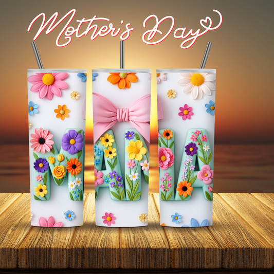 SUBLIMACION TUMBLER 20 OZ M008 MAMA