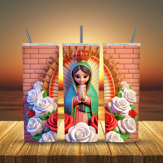 SUBLIMACION PARA VASO 20 OZ V67-0 VIRGEN