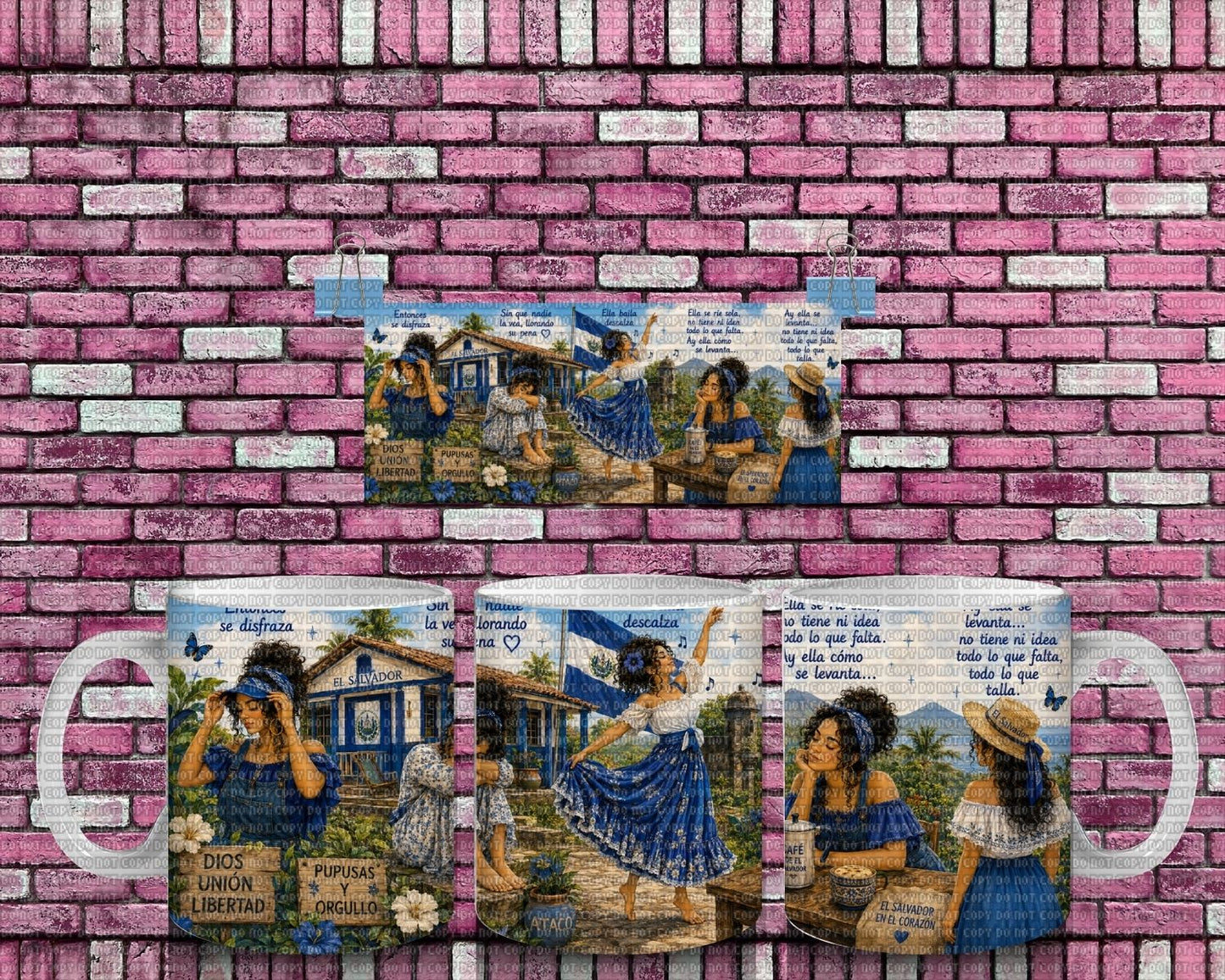 TAZA 11 OZ KANY CANCION PLB2015 EL SALVADOR