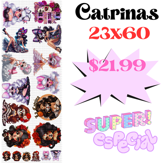 CATRINAS GANGSHEET 23X60