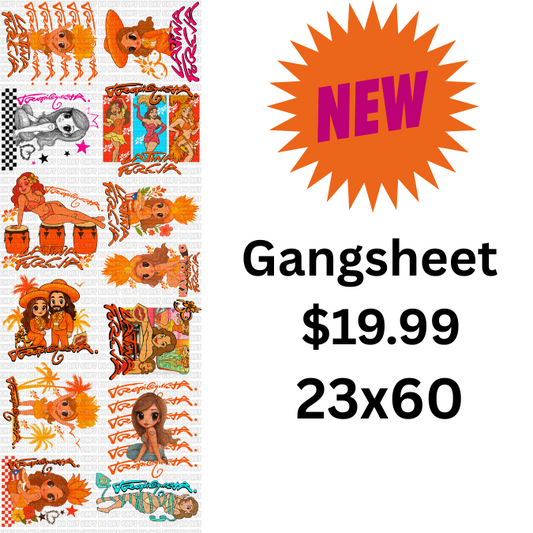 GANGSHEET 25 DTF